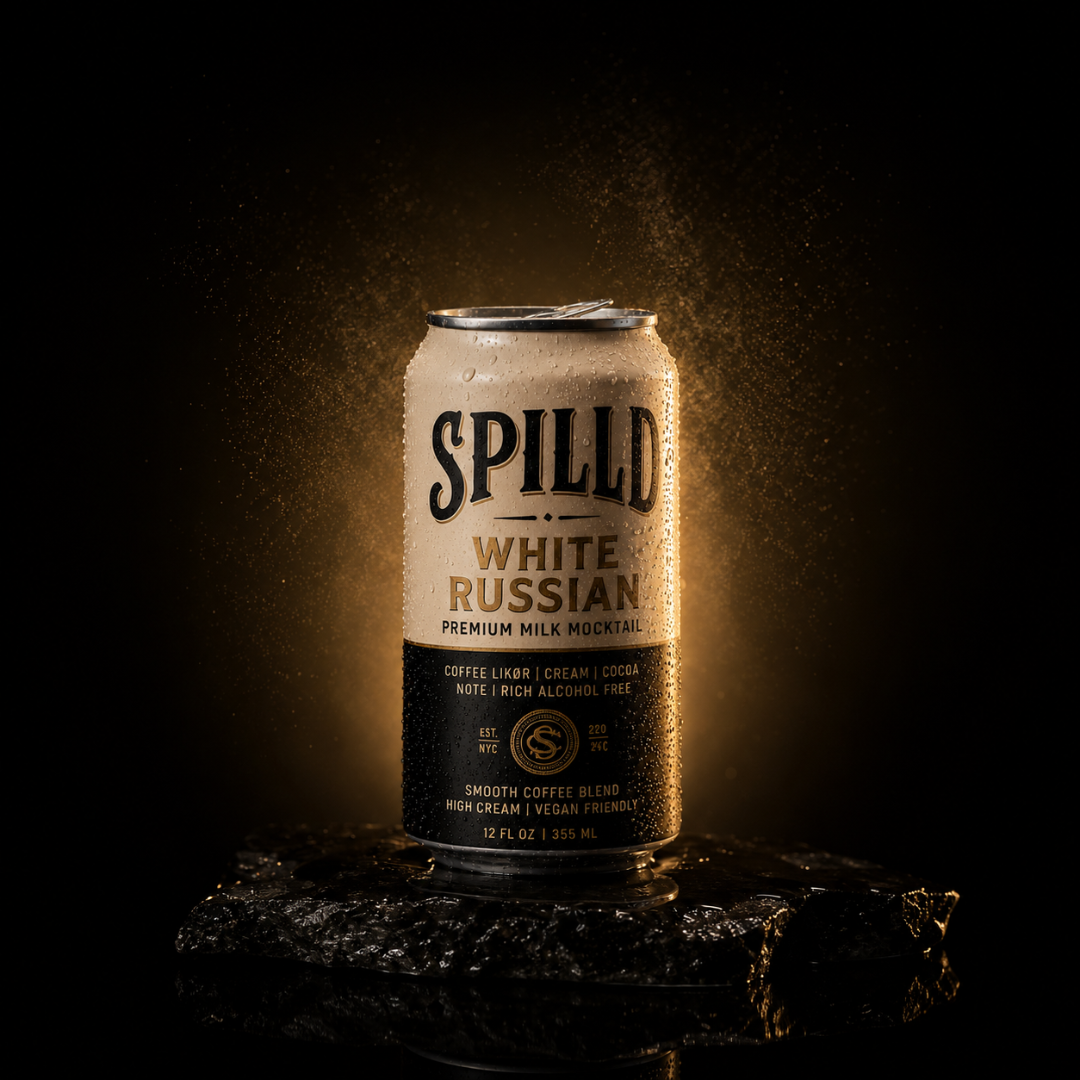 White Russian - Coffee. Cream. No confession needed.